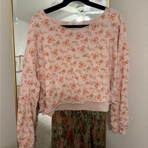 Offline by Aerie Cropped Workout Sweater